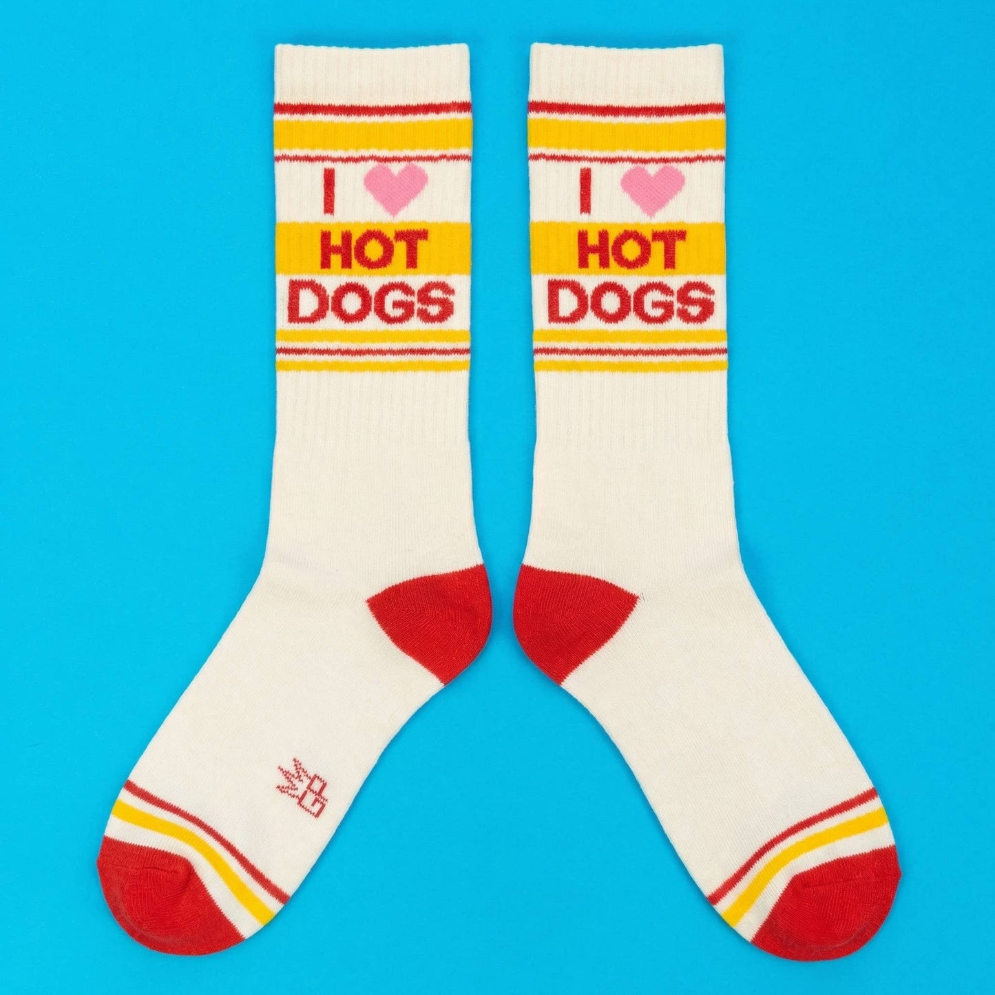 Hot Dogs Gym Crew Socks