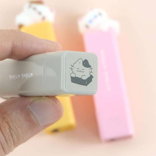 Nyangnyang Mini Stamp  Cute Cat-Themed Stamps