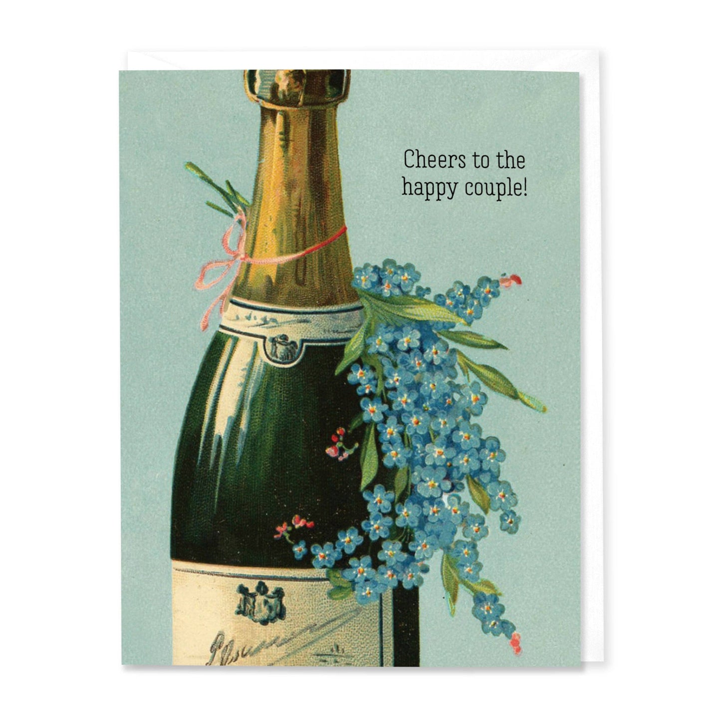 Cheers to the Happy Couple Wedding Card
