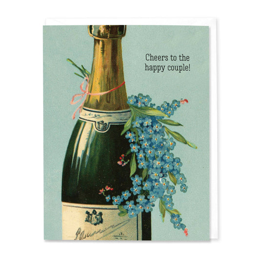 Cheers to the Happy Couple Wedding Card