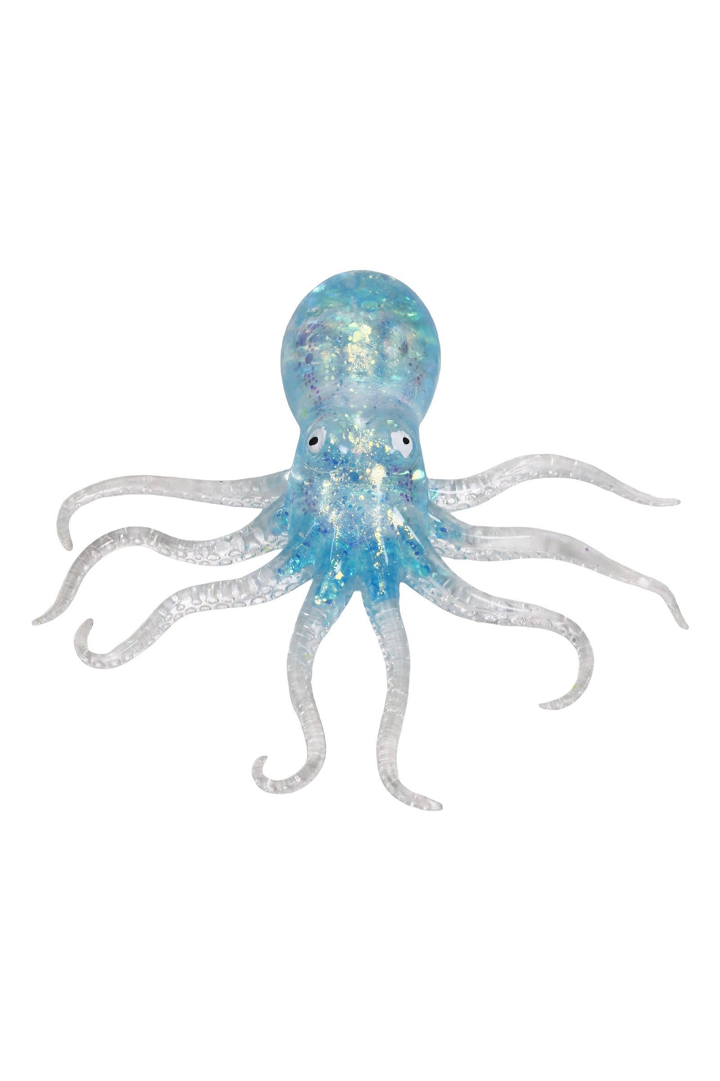 Octopus Glittery Maltose Putty Filled Squishy Toy