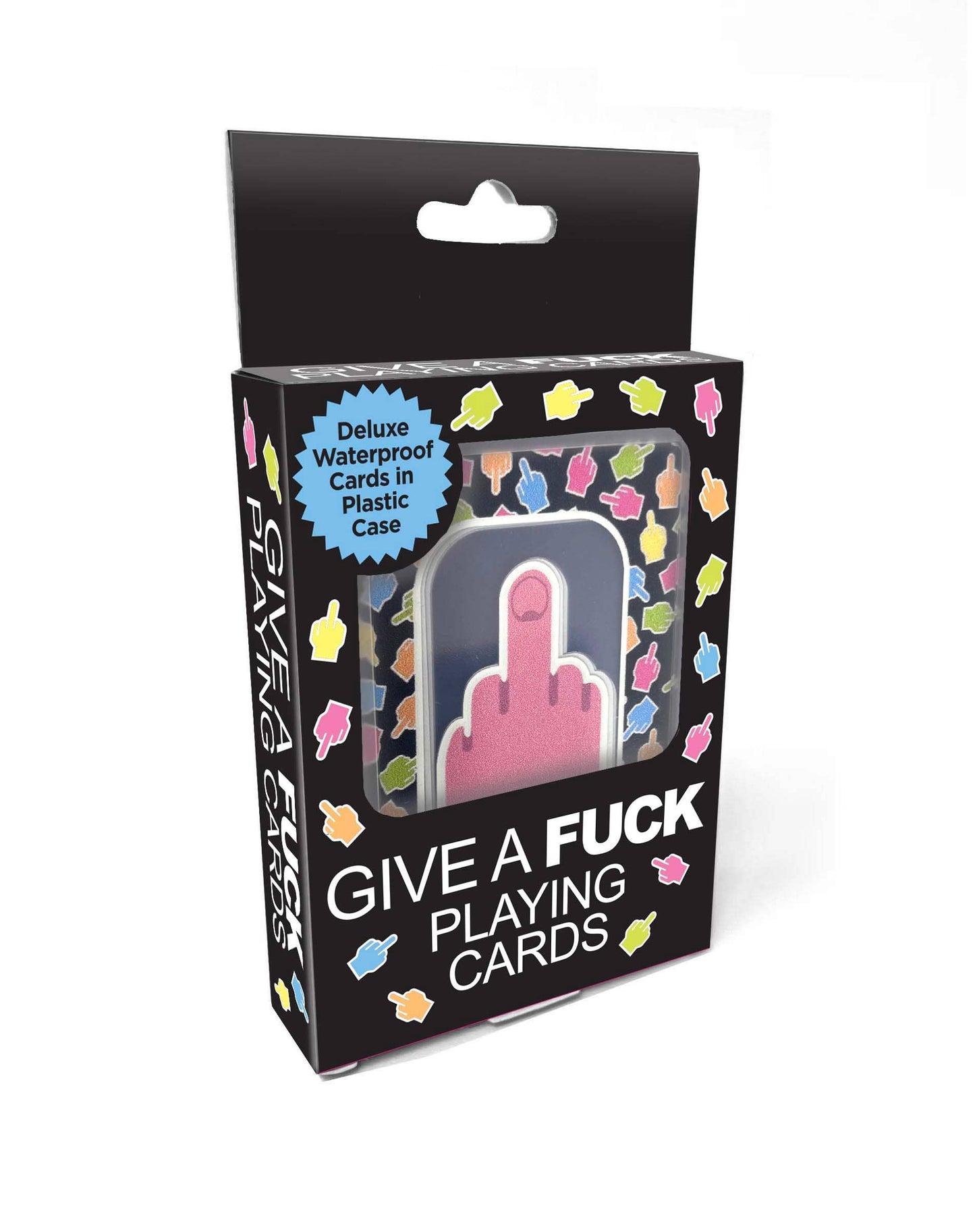 Give a Fuck Waterproof Playing Cards FU Finger