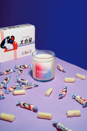White Rabbit Candy Soy Wax Candle - Front & Company: Gift Store
