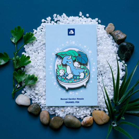 Enamel Pin - Bonsai Garden - Nessi