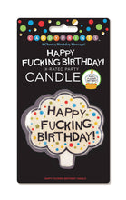 Load image into Gallery viewer, X-Rated Birthday Candle
