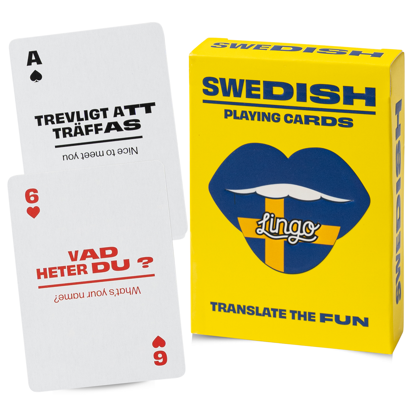 Swedish Travel Playing Cards