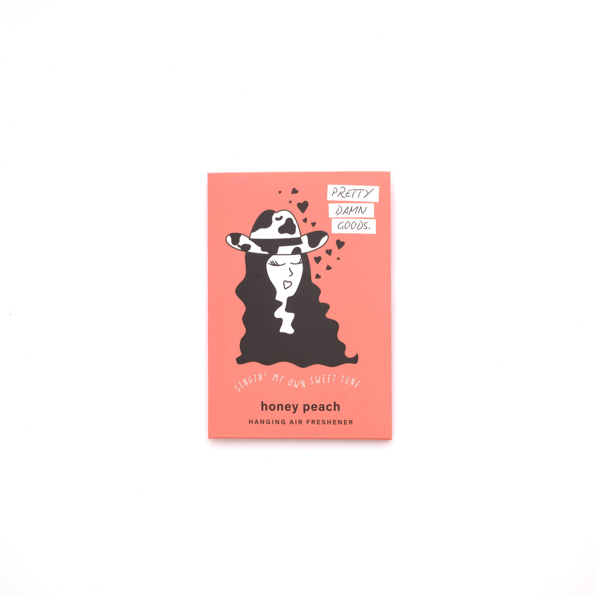 New! Air Freshener - Peach Cowgirl