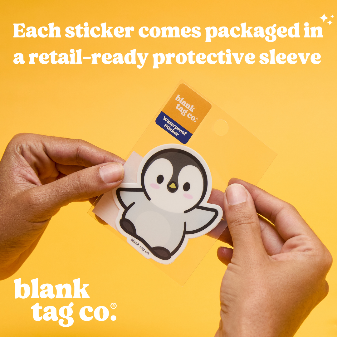 Peanuts® Waterproof Sticker - Graduating Woodstock