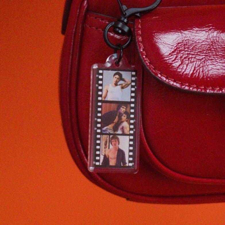 Connor + Hudson Film Strip Heated Rivalry Bag Charm