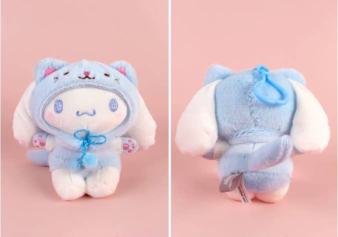 Sanrio Limited Kitty Costume Fluffy Key Chain Bag Charm