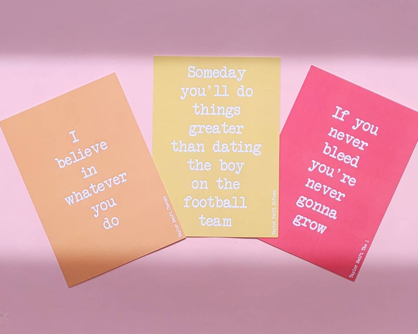 Taylor Swift Affirmation Cards V1