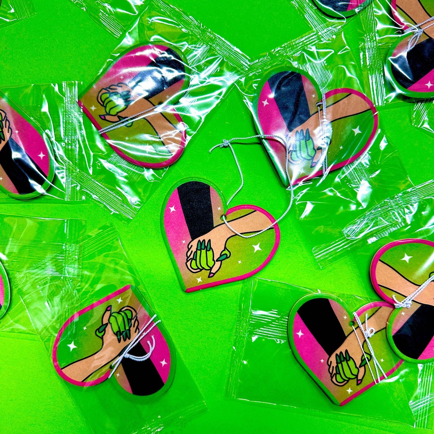 Pink Goes Good With Green Witch Air Freshener