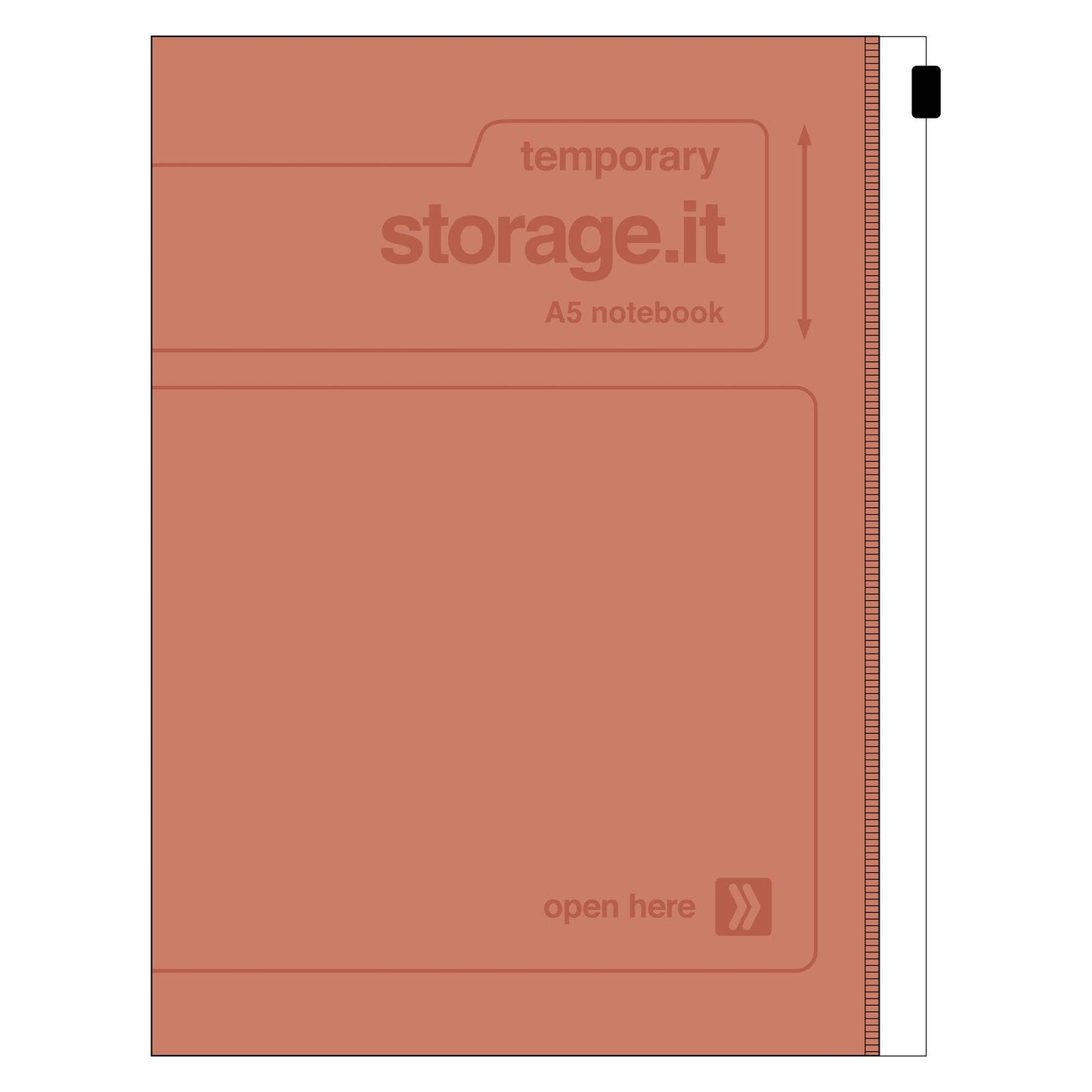 Eco-friendly refillable Notebook A5 / STORAGE.it