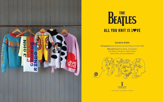 Book - The Beatles Knitting Patterns Music Crafts DIY Kit