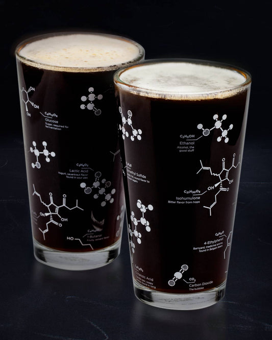 The Science of Beer Pint Glass