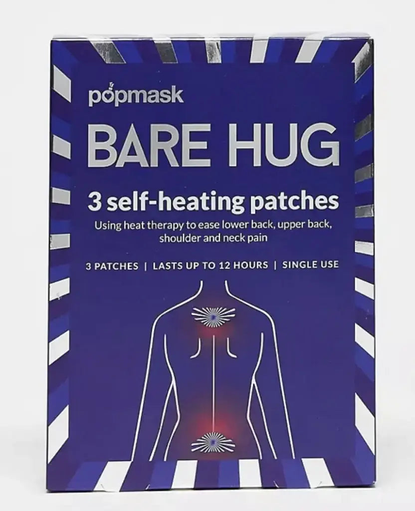 Bare Hug Muscle Self-Heating Patches  3 Pack