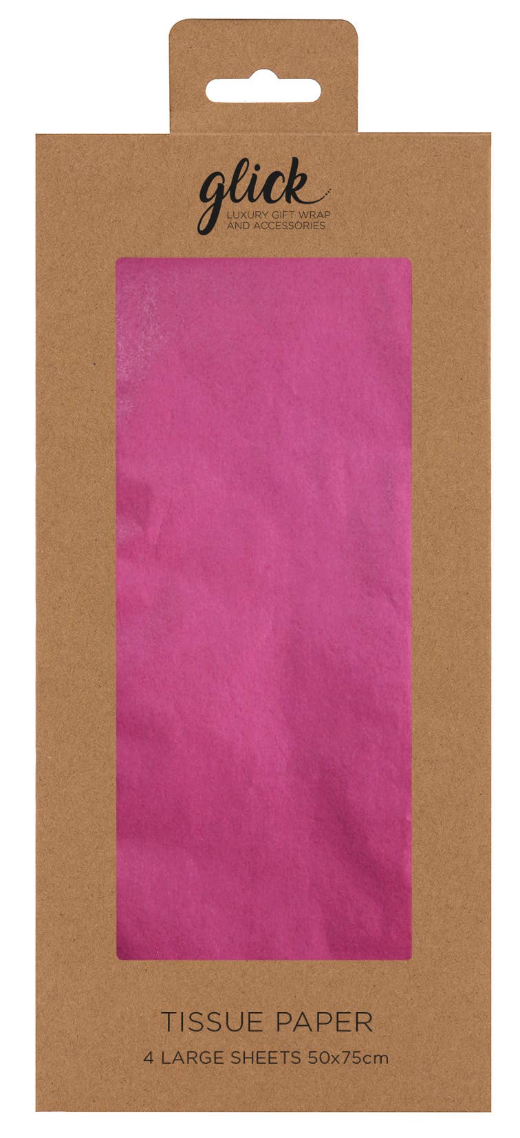 TISSUE PLAIN HOT PINK