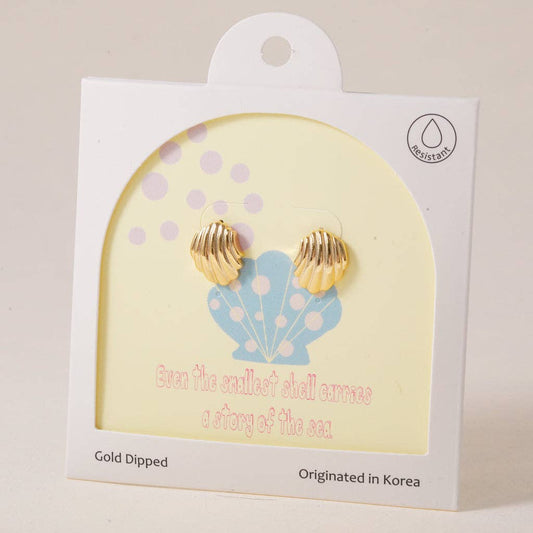 Shell Whisperor, earrings
