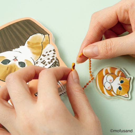 Mofusand Photo Card Multi Keyring