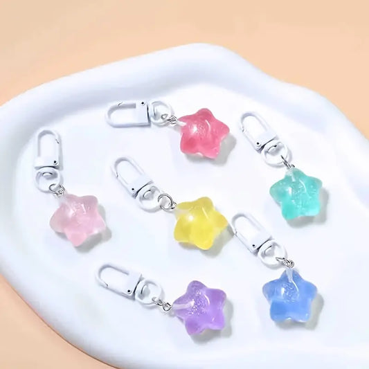 Resin Star Key charm