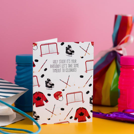 Holy Stick! It's Your Birthday! Let's  . . . - Greeting Card