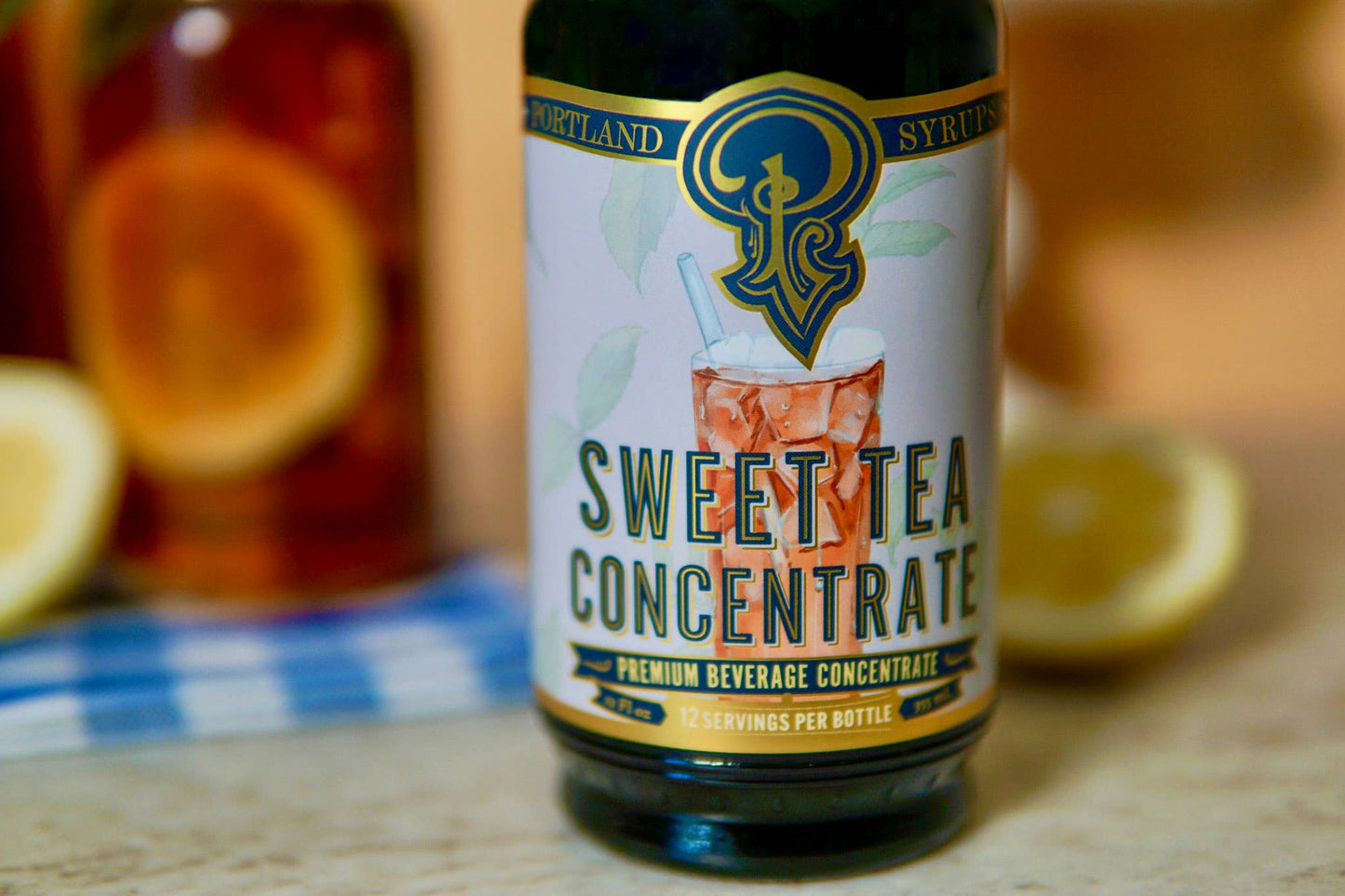 Sweet Iced Tea Concentrate 12oz -  beverage mixer
