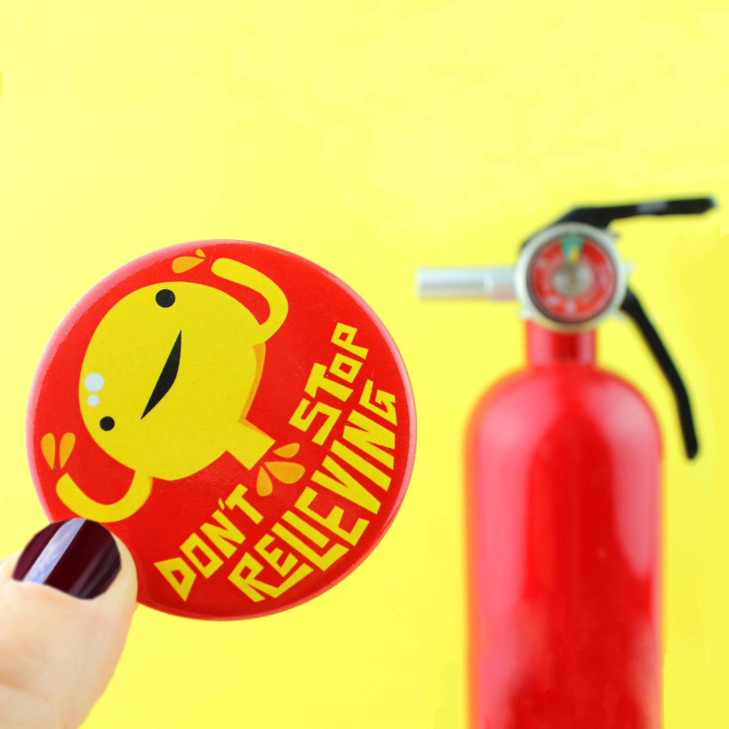 Bladder Don't Stop Relievin' Magnet