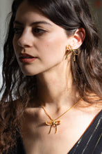 Load image into Gallery viewer, The Bow is Mine Stud - 18k Gold Plated
