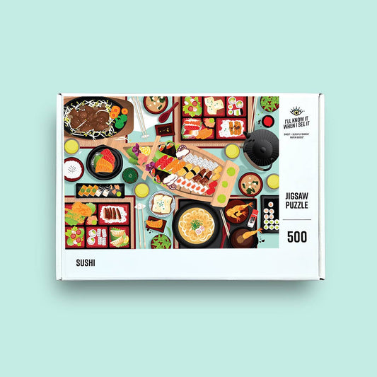 Sushi jigsaw puzzle