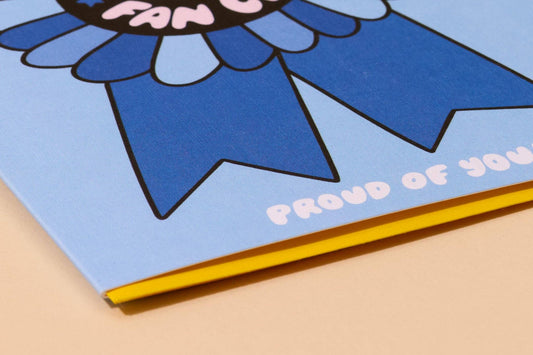 Graduation Congrats Card - Your Fan Club - Your Gal Kiwi