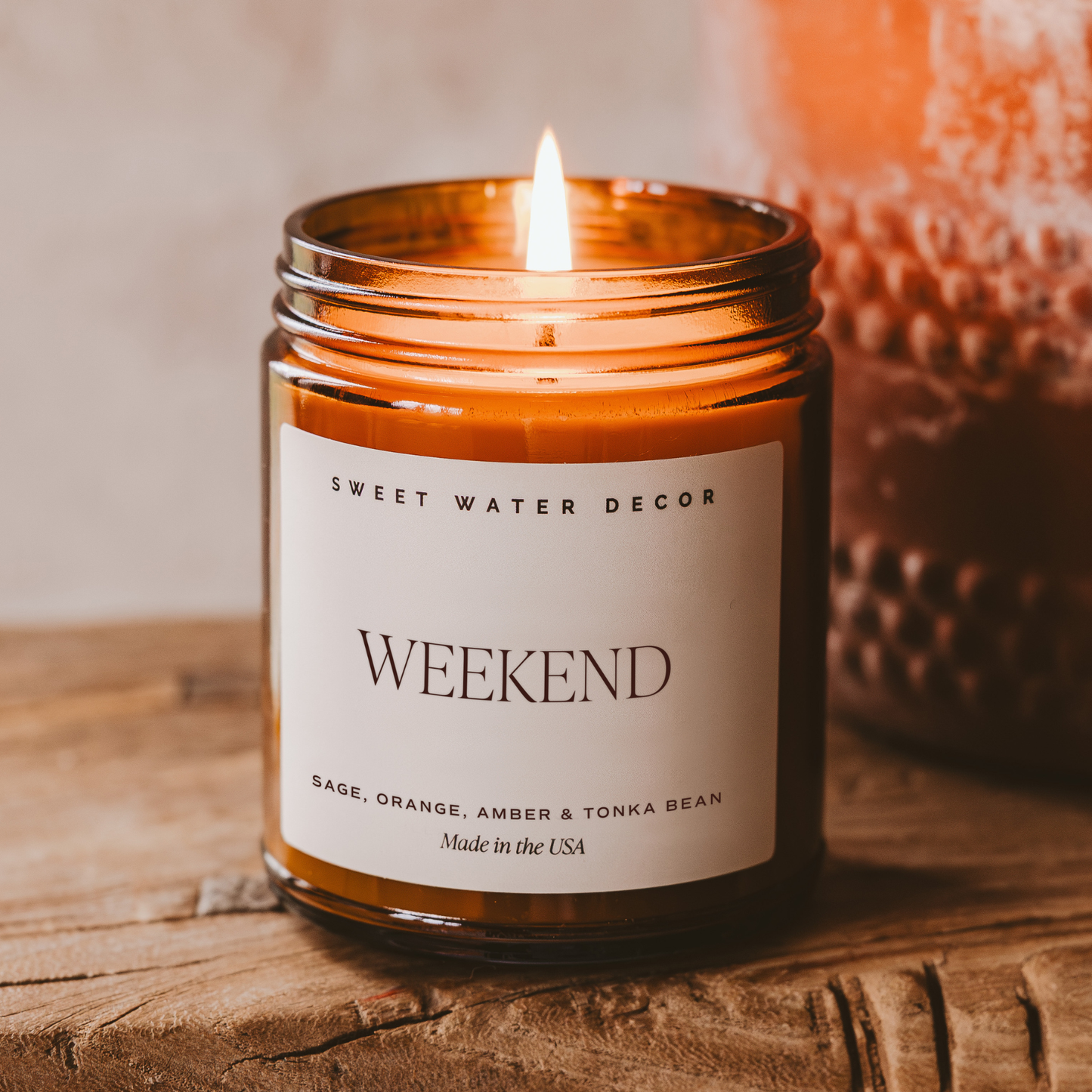 Weekend 9 oz Soy Candle - Home Decor & Gifts