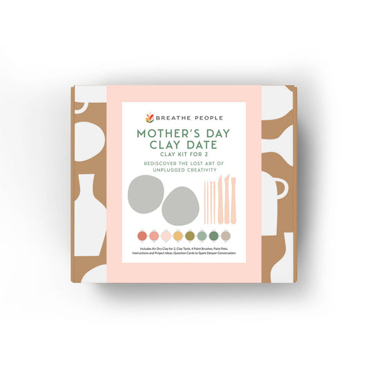 Mother's Day Deluxe Clay Date Activity Kit- Clay Kit for Two