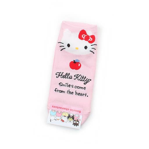 Sanrio Cotton Sneakers Letters Socks- Kuromi Socks