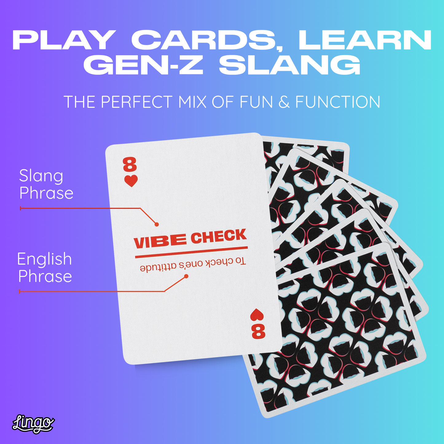 Gen Z Lingo Playing Cards