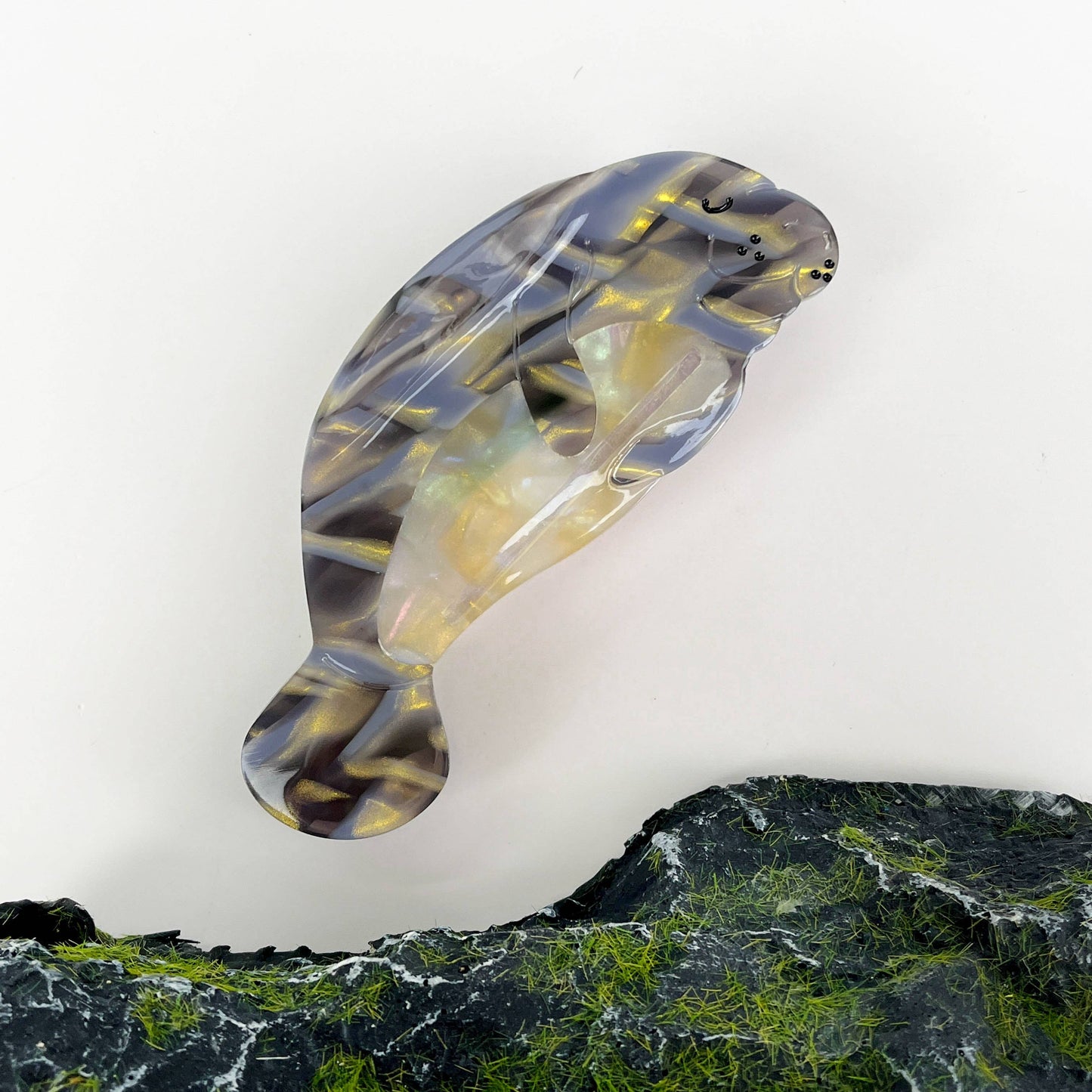 Manatee Claw Clip,Marine Life Series Hair Clip