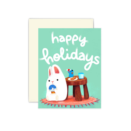 Bunny Snow Globe Boxed Cards