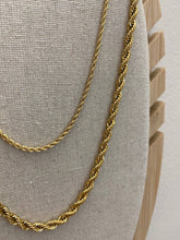 Load image into Gallery viewer, Annabelle - Double row necklace - gold or silver
