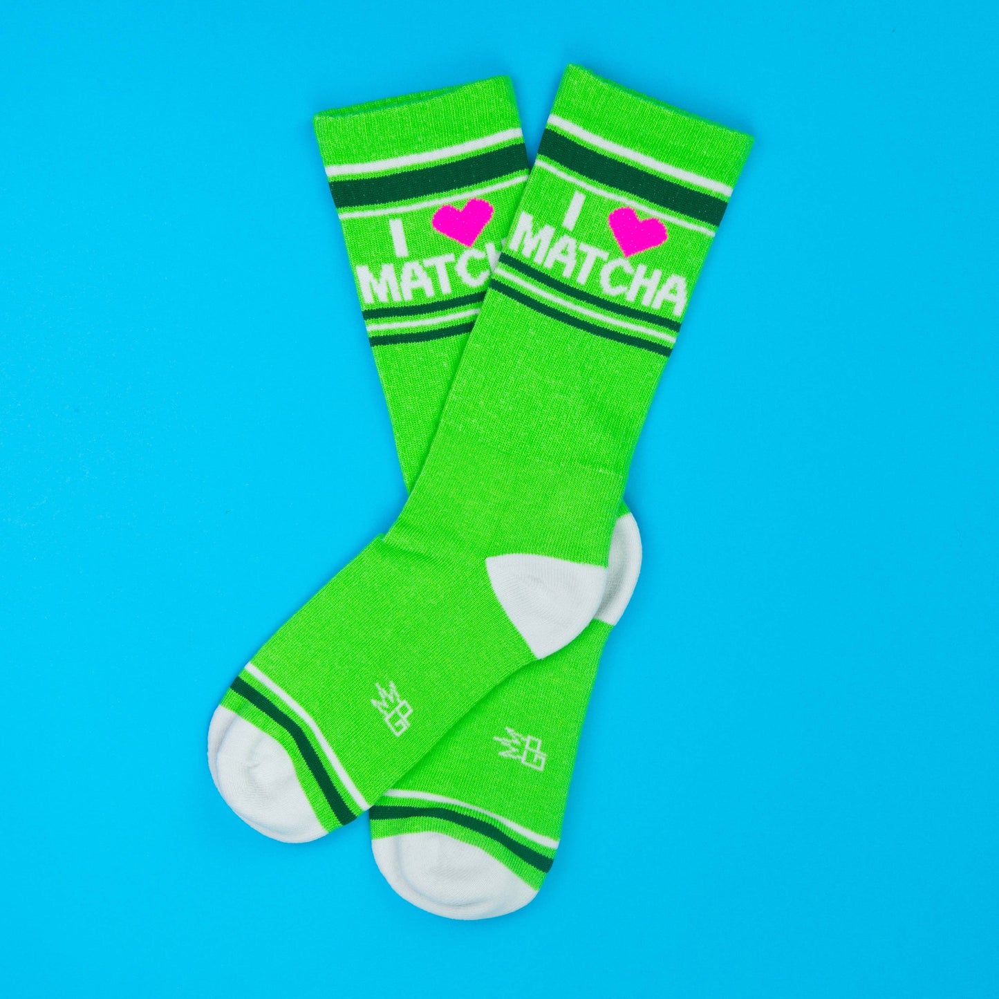 I ❤️ Matcha Gym Crew Socks