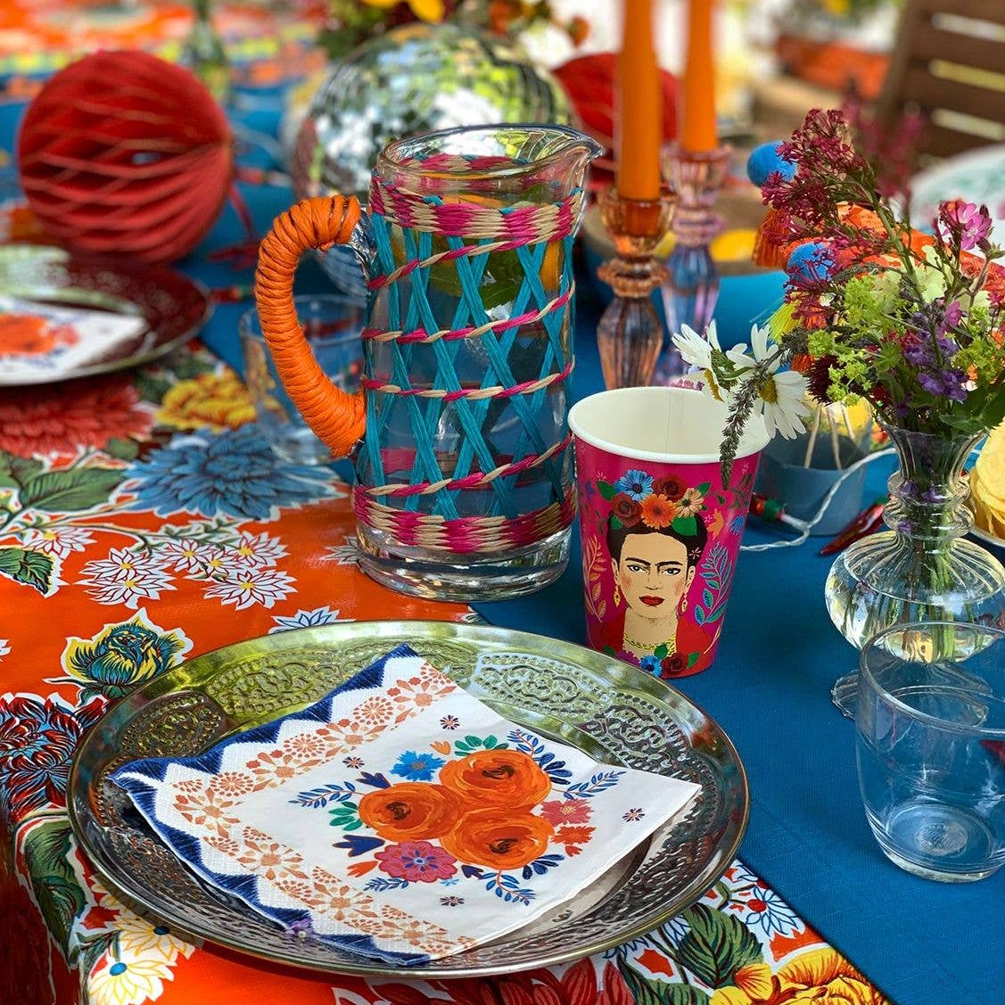 Floral Paper Napkins | Party Napkins |