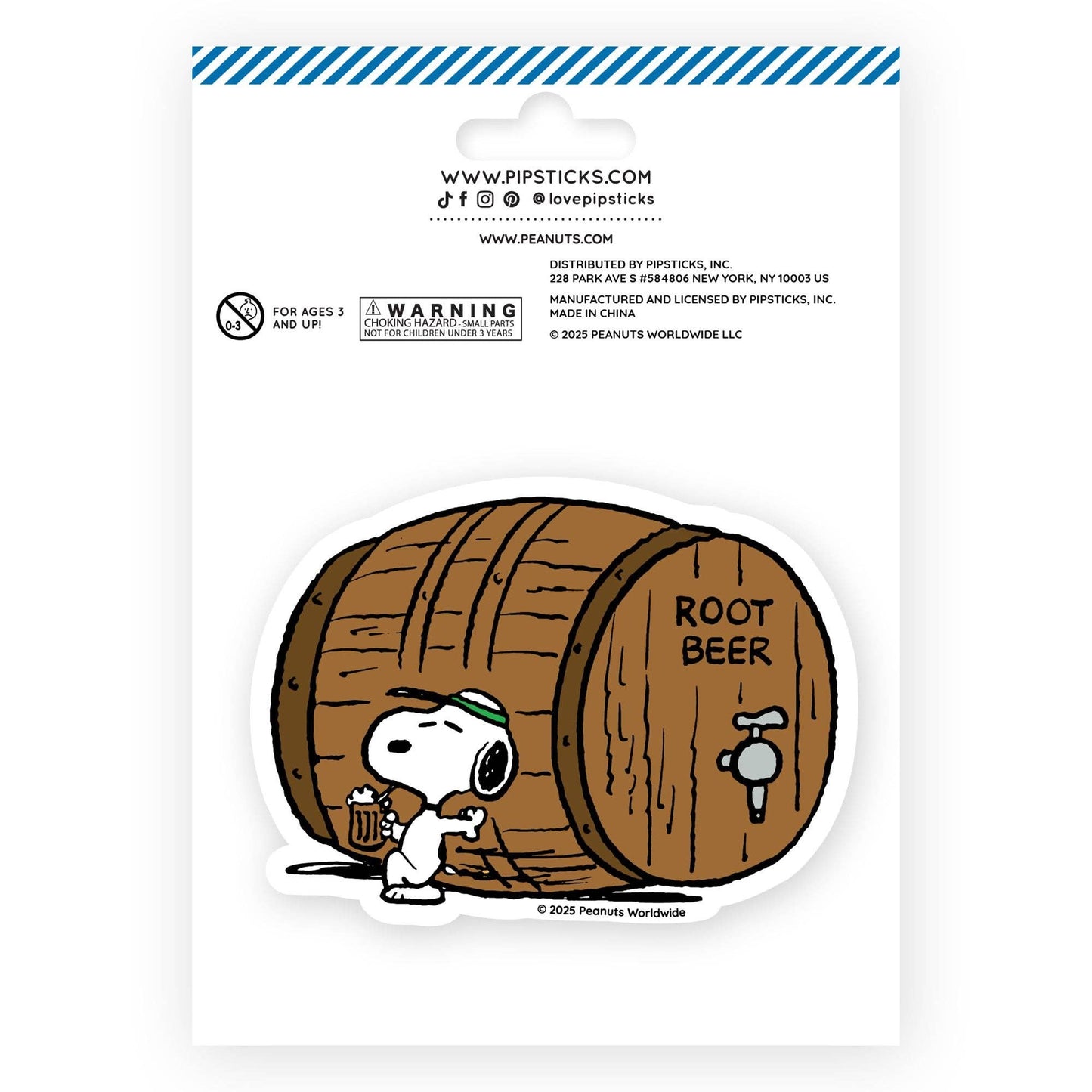 Peanuts Fizzy Root Beer Scratch 'n Sniff (2ct)