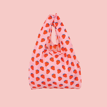 Load image into Gallery viewer, Strawberry Foldable Nylon Tote

