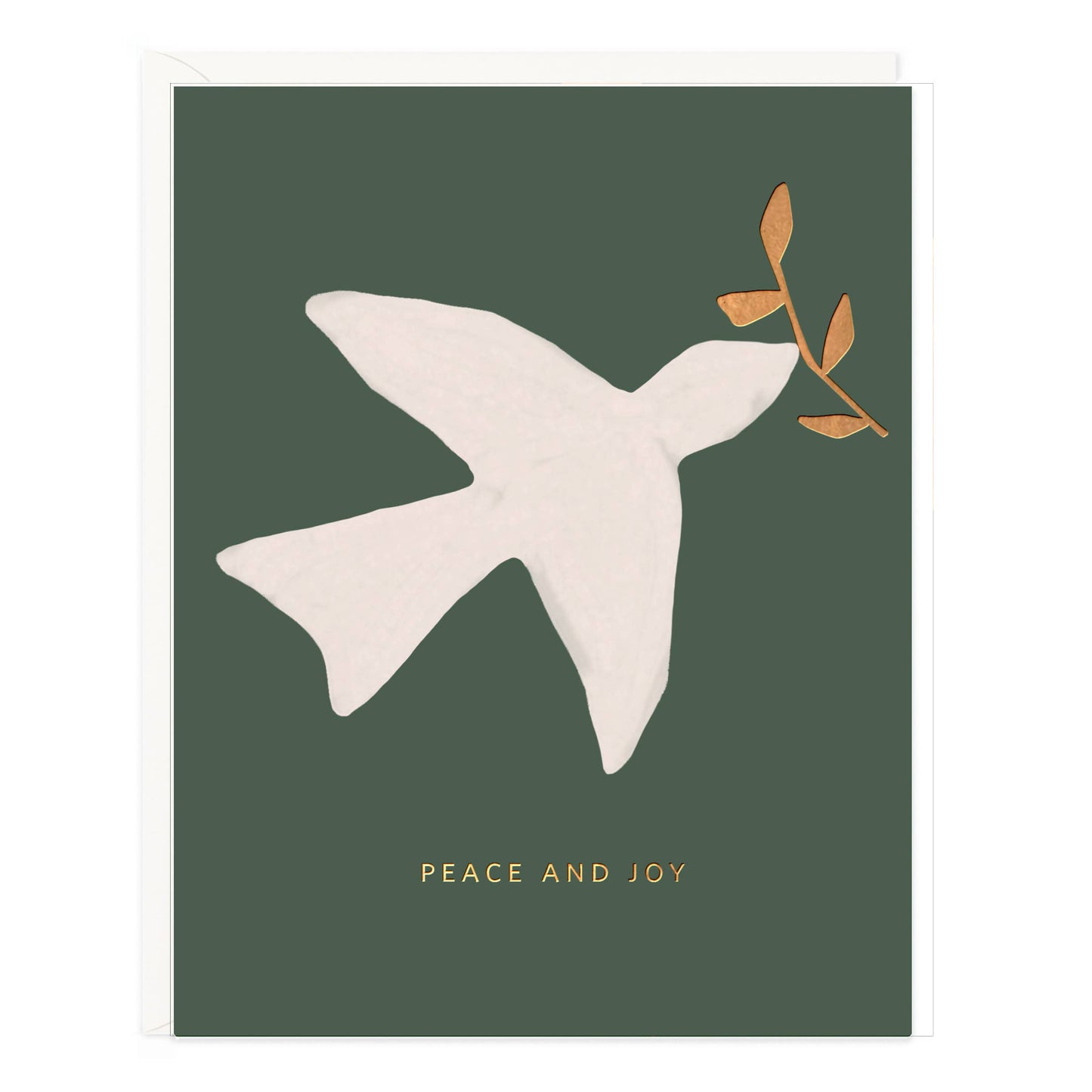 Peace & Joy Dove Card