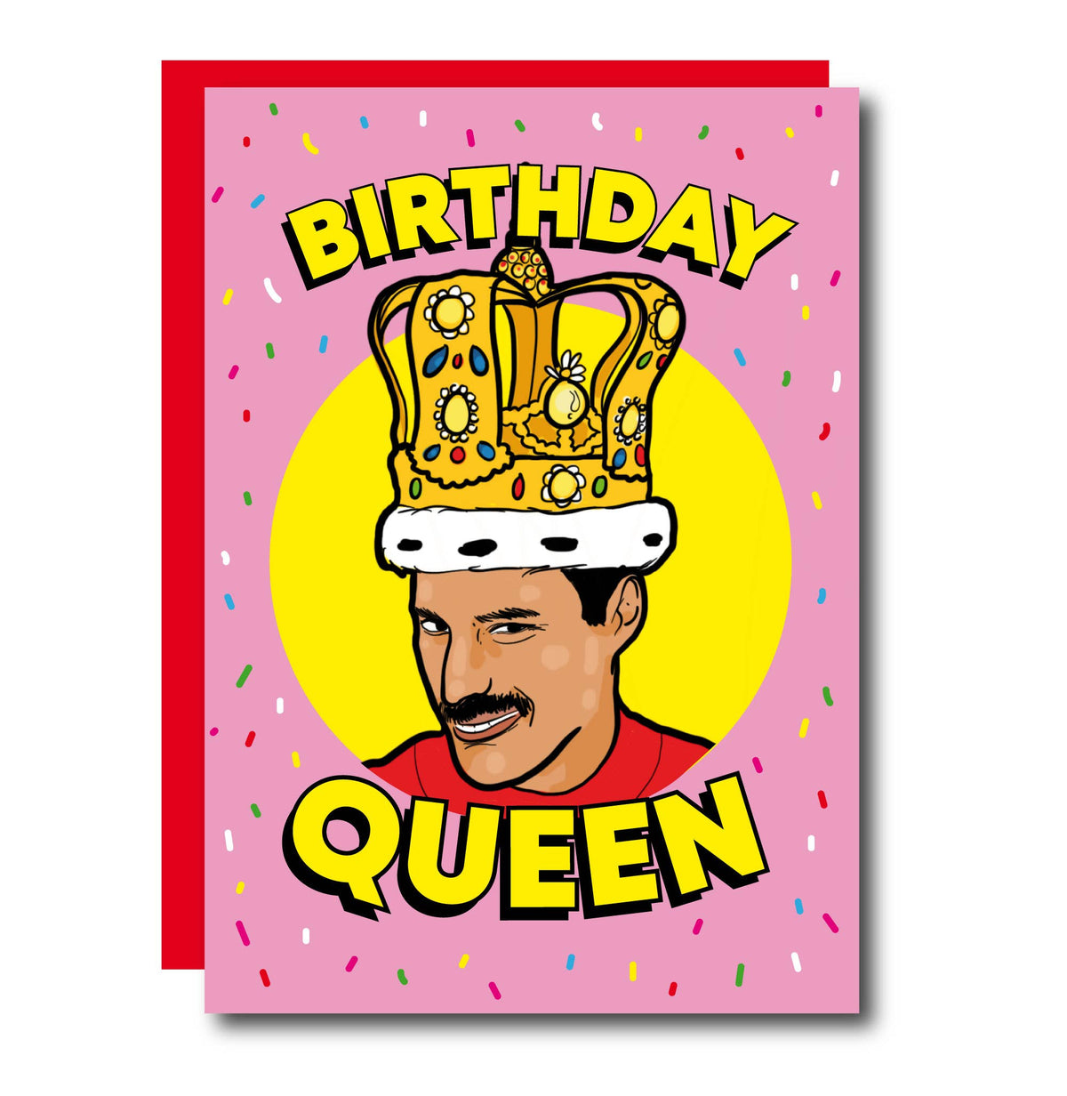 Birthday Queen Happy Birthday Greeting Card