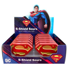 Load image into Gallery viewer, Boston America Superman Shield Tin With Candy 0.6oz
