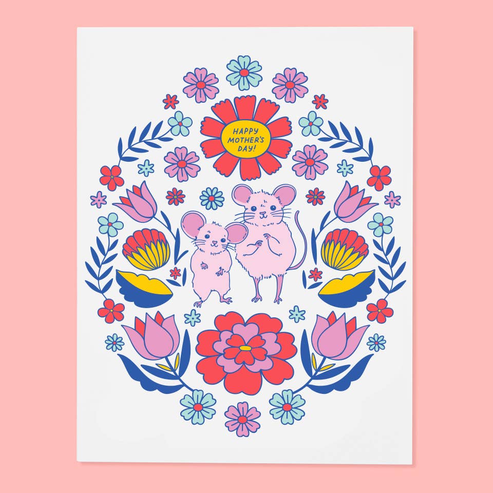 Little Mouse Mom - Card