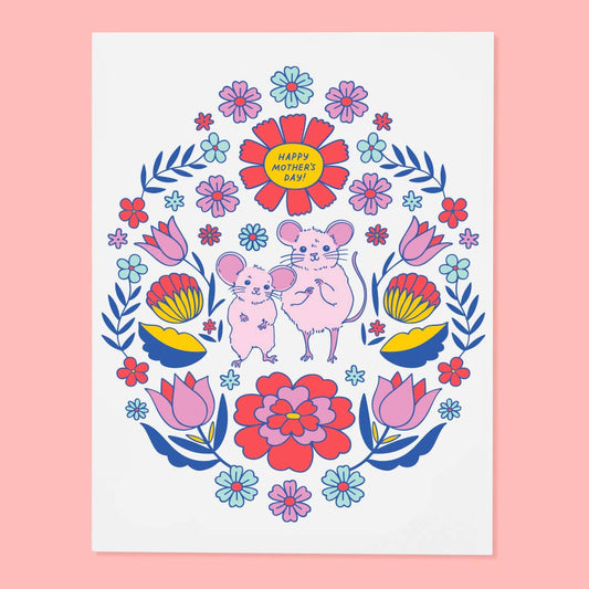 Little Mouse Mom - Card