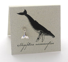 Load image into Gallery viewer, Whale Tail Charm - silver  Natural History
