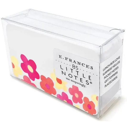 Retro Flowers Little Notes