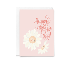 Load image into Gallery viewer, Happy Mother&#39;s Day Greeting Card - Happy Daisy Mom and baby
