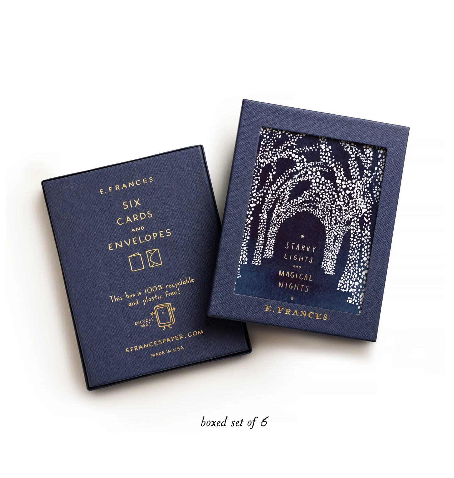 Starry Lights | Christmas Hanukkah Card (Boxed Set of 6)